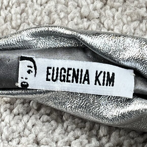 Eugenia Kim Phoebe Knotted Headband Silver Hair Accessory Design Tied Top Knot main image 6